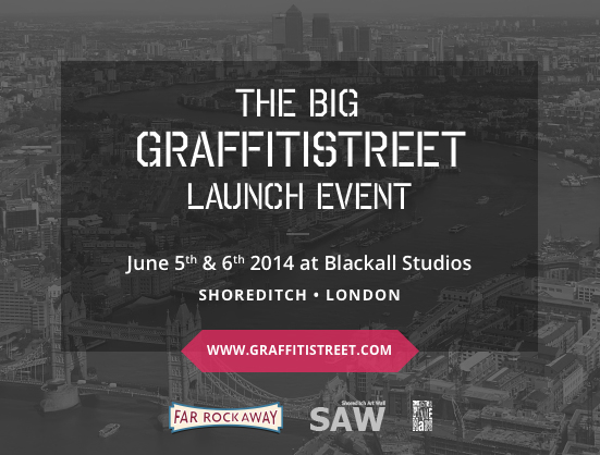 Shoreditch Art Wall Graffiti Street Launch Press Release